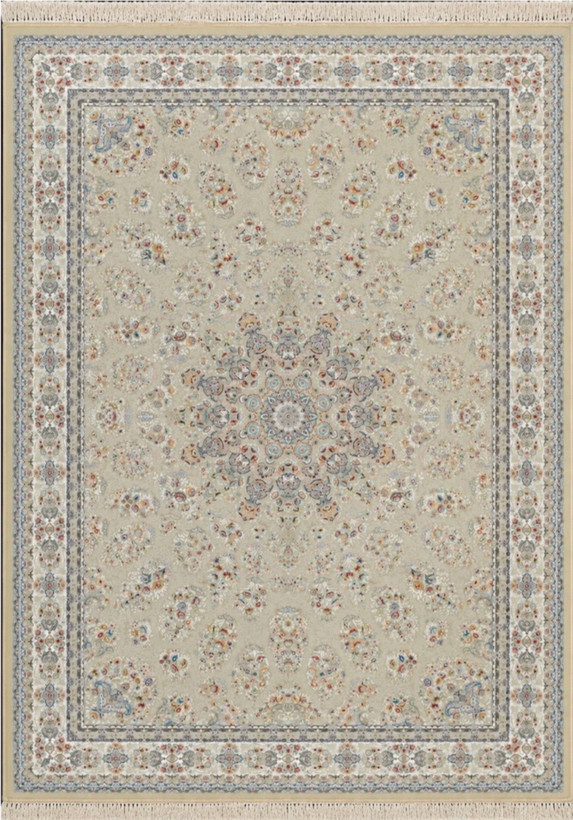 فرش گل کومه بژ 1500 شانه